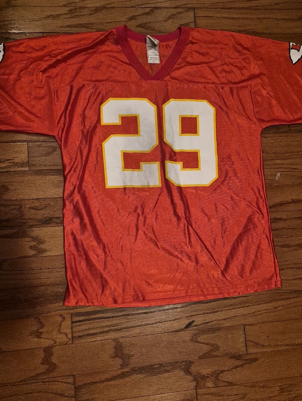 Kansas City Chiefs Eric Berry Mens Sz Large NFL Team Apparel Red Foorball Jersey